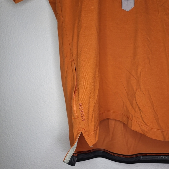 Kitsbow Rudy Merino mtb jersey in Moab Orange - Picture 4 of 9